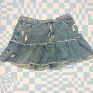 Denim skirt